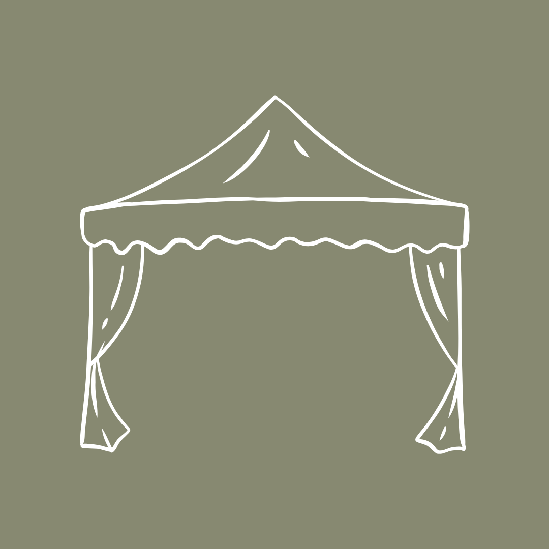 ZELT | 4m x 8m | 1-3 Tage